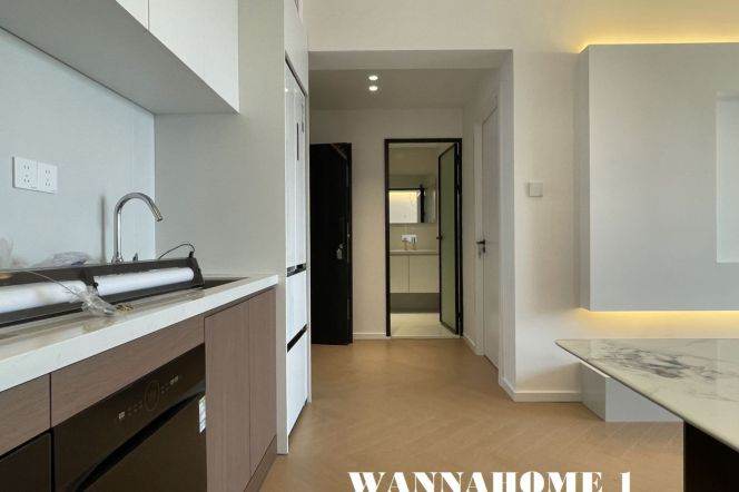Stunning View+Modern&Bright&New&Spacious 1Bdr 1Bath Apt+Jing'an Temple/Large Covered Balcony 