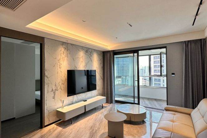 Shangxi Foreign Town, a new community in 2024, featuring 3 bedrooms with north-south ventilation.
