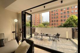 2 Brs, 2 Baths, Open Balcony/Floor heating/Dish washer, 120 sqm @ Songyuan metro L10