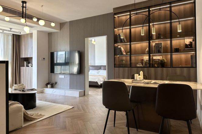 Elevator 1BR-Gym - Swimming Pool - 1 minute to Line 13/14 - Wuning Road
