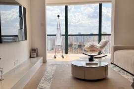 Modern 2brs with balcony and floor heating  belonged to Xintiandi area,