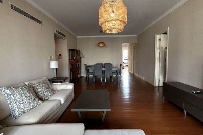 Modern 3brs with floor heating and balcony in Xintiandi