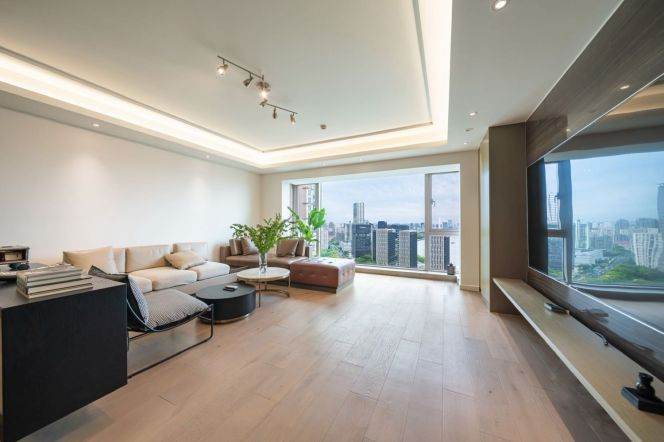 Brand new decoration3brs  with floor heating and river view in  Pudong area