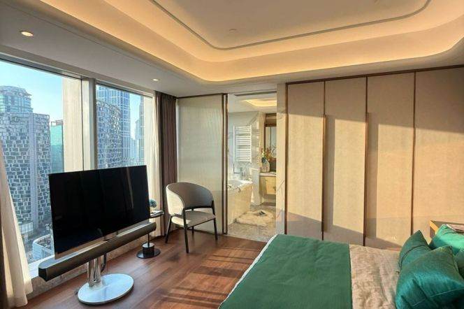 brand new top level 2 brs floor heating balcony in Xintiandi 