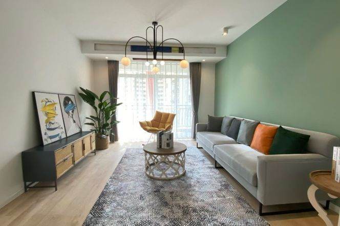 Modern 2brs with floor heating and balcony  belong to Tianzifang area 