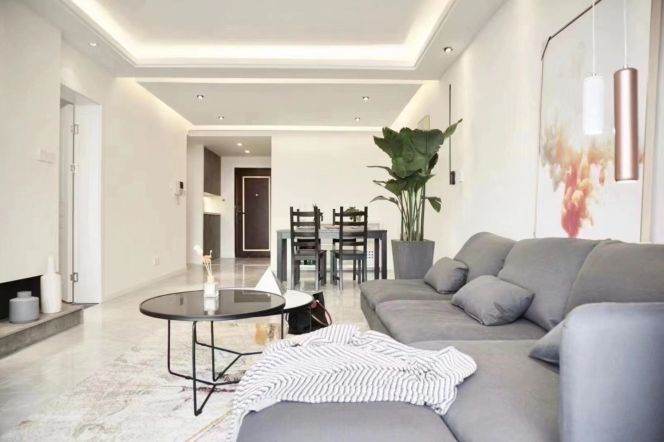 modern 2brs floor heating balcony modern furniture near west nan jing road line 2,12,13 