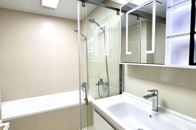 modern 2brs floor heating modern furniture nice view  near line 2,11 only 23.3K