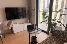 1Studio with outdoor balcony near line 10 and convenient to Fu'dan Uni can long and short lease
