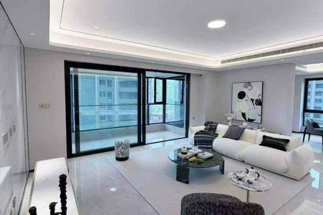 brand new high quality 4brs floor heating balcony beside Su zhou river 50K