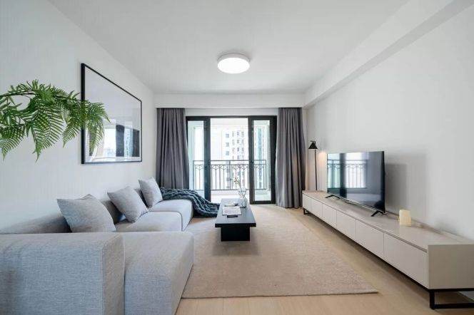 modern 3brs floor heating open balcony nice view in Gubei only 20.5K