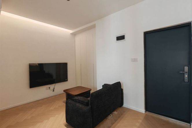 Modern 1Br/1Lr/1Bt apt nr Jingan temple,M2/7/14