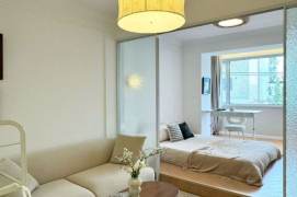 Nice modern bright cozy 1 br good price 8K M7/2/14 Jing'an