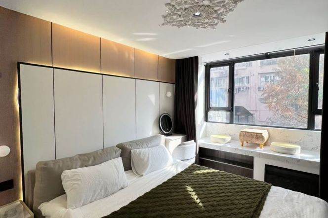 Cozy 1br w. Floor heating&Central AC Jingan Temple