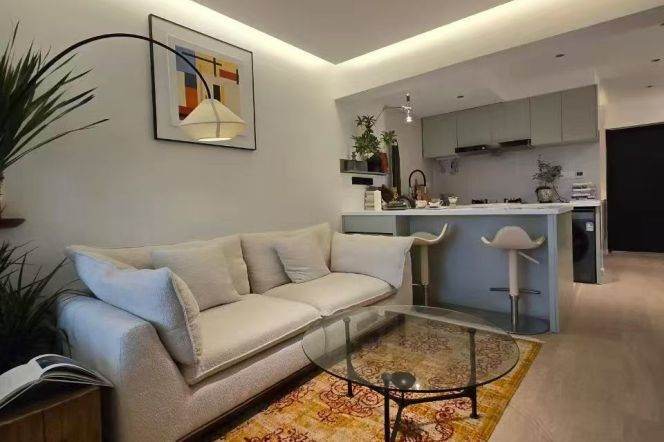 Old Jing'an 1BR/Elevator, Central AC+Floor Heating