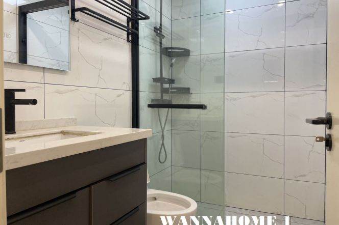 Modern&Spacious&Bright 2Bdrs 2Baths 2Balconies Apt+Large Storage+Jing An Temple CBD