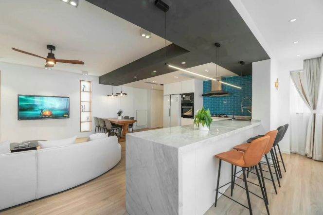 Xindi Court — Spectacular Bund Skyline 3BR — 27,800 RMB