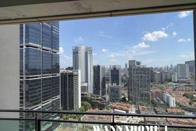 Stunning View+Spacious&Bright 2Bdrs 2Baths Apt+Open Balcony+Taikoo Hui+Top Compound