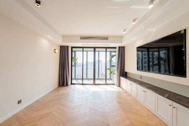modern big 2brs floor heating modern furniture in Xujiahui 21K