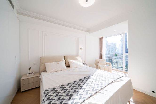 Datong Garden floor heating 2brs/2lr/1ba apt wt balcony; L9