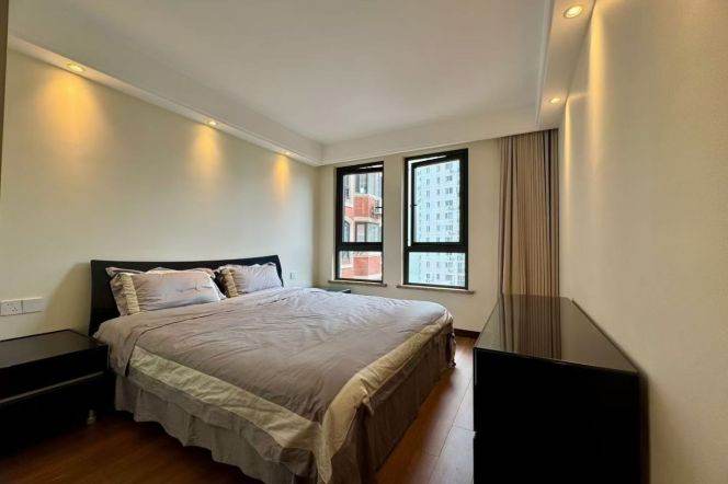 Wutong garden Jiashan / West jianguo rd floor heat 2brs/2lrs/2ba apt;L9/12