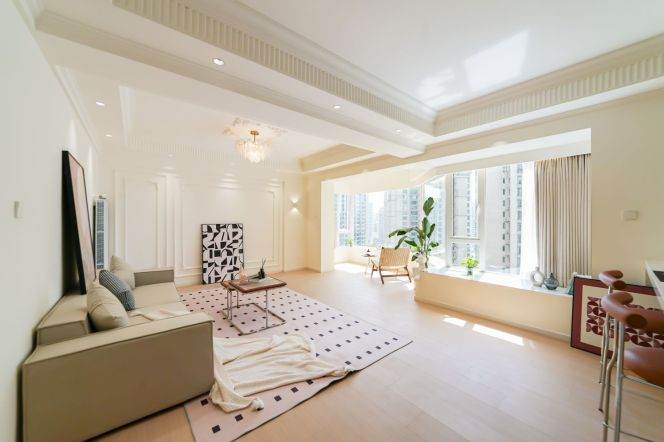 Modern 2BR 2BA High-Floor w/Big Livr in center Xujiahui