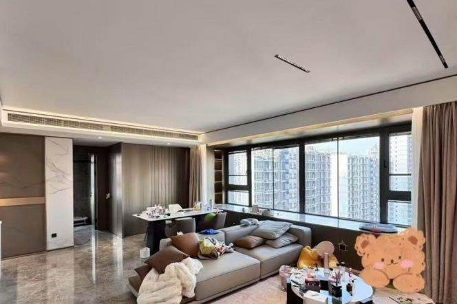 Jing'an New Residential Area in 2025, Hongyinli, Open-plan 3-bedroom apartment