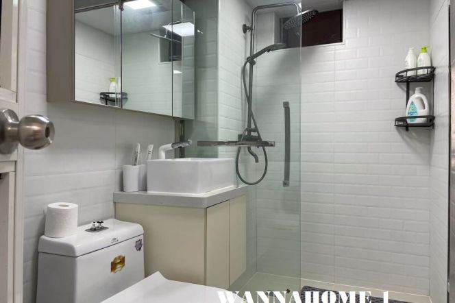 Modern&Bright&Spacious 1Bdr 1Bath Apt+Good View+W Nanjing Rd CBD+Han Zhong Rd Metro