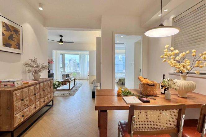 2BR 2BTH w/Floor Heating nr ChangPing Road M7
