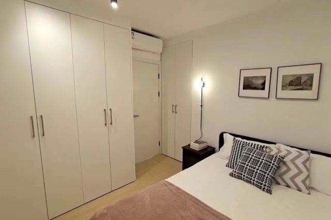 Central High-Floor 1BR/Changshu Rd+SH Library Metro