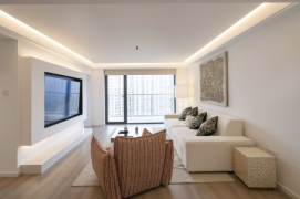 Panoramic 3-Bedroom with The Bund View | Prime Putuo Metro Home