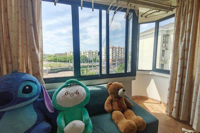 Cozy Bright 1 br in West Bund(XuHui) easy to L11 LongYao Rd St.