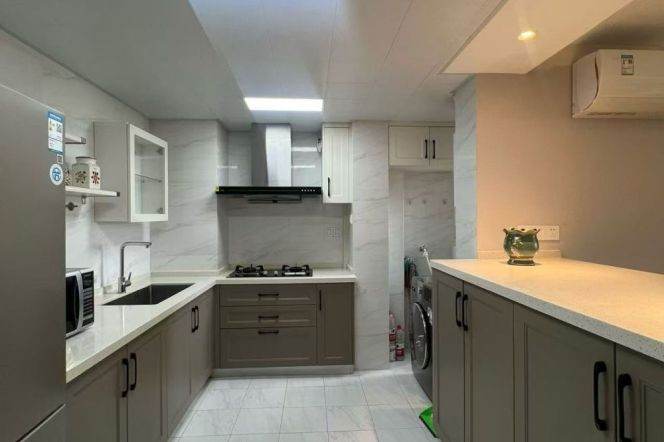 Modern 2brs with balcony  in central downtown 