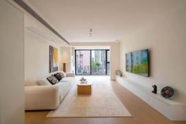 French window 2Bedrooms Apt+Floor heating+dishwasher@ Zhongshan Park