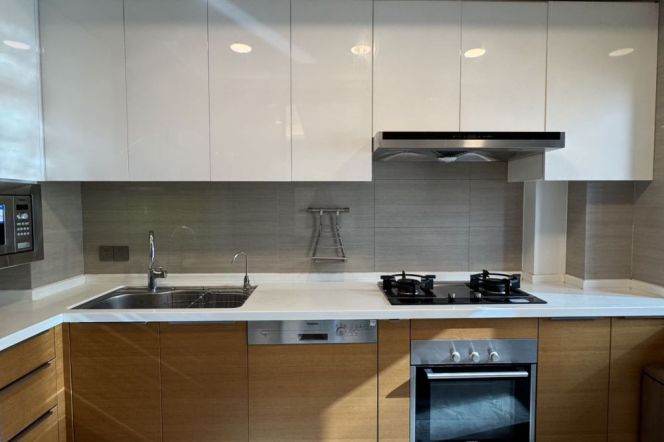 Modern douplex 5brs with floor heating and terrace  nearby west nan jing road 