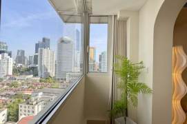 Prime Xinzha Road Rental | 78㎡ Luxury 1B2L, Metro 14/7/2 Near Jing’an CBD