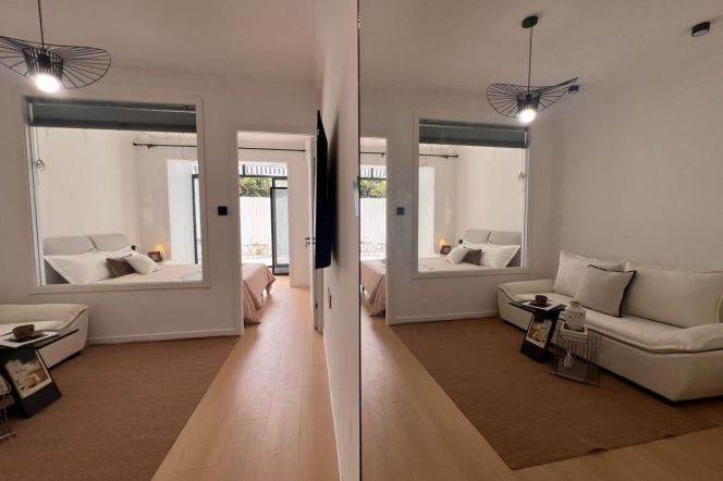 Changping rd 1BR apartment with yard