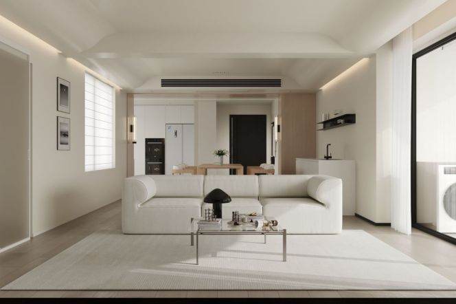 Brand new decoration 3brs with floor heating in Jing an area 
