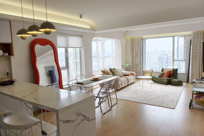 Great view 2Brs/2Lrs/2Bts apt nr Xujiahui,M1/9/11