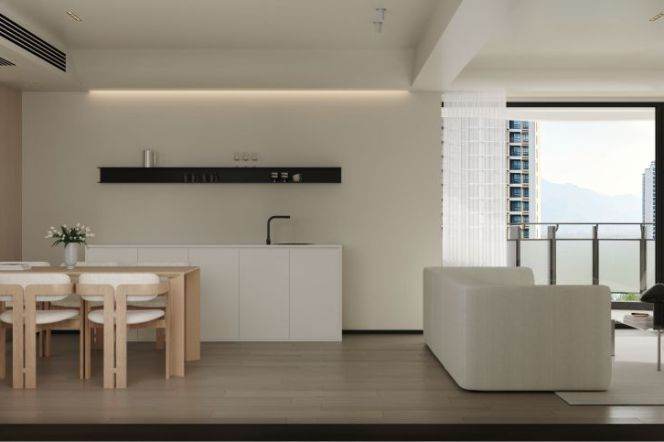 Brand new decoration 3brs with floor heating in Jing an area 