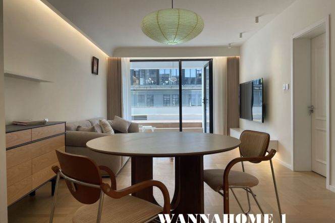 New&Spacious&Bright 2Bdrs 2Baths Apt+L7 Chang Ping Rd/Green Compound+Large Terrace+Good View 