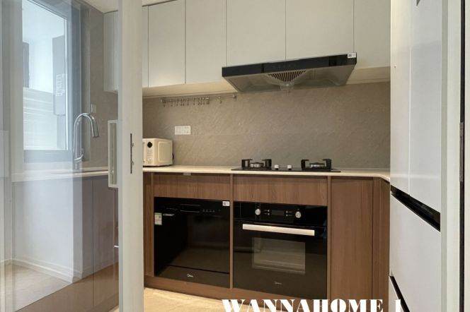 Spacious&Bright 2Bdrs 2Baths Apt+Greenery View+L13 Jiang Ning Rd+Green Compound