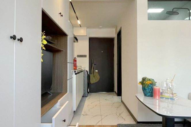 Really Cozy&Modern Elevator 1Bdr 1Bath Apt+Jing An Temple/Large Closet+Clean Corridor