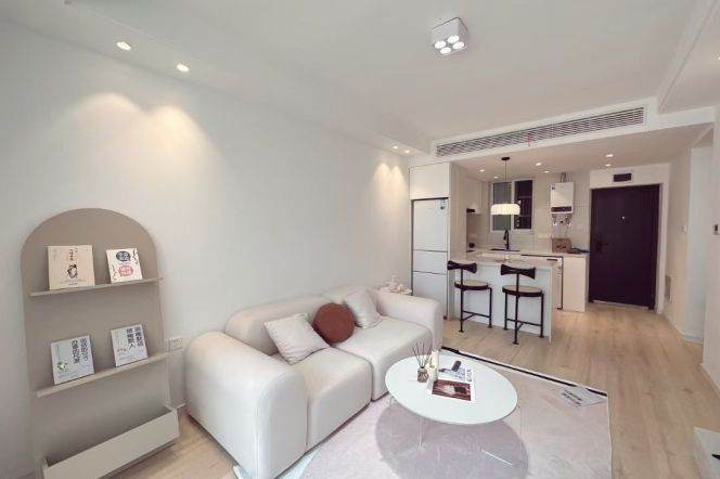 Yishan rd/Modern 1br 2lr/big living room/central AC/double south@L3/4/9