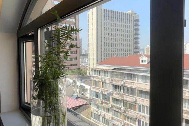 Really Cozy&Modern Elevator 1Bdr 1Bath Apt+Jing An Temple/Large Closet+Clean Corridor
