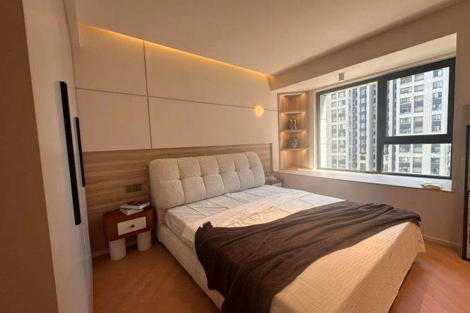 Quality 3br,2br,CA,floor heating,new compound in Gubei,Line 15