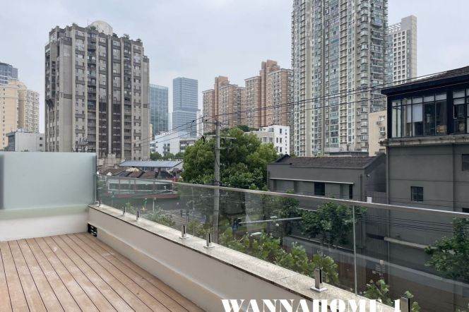 New&Spacious&Bright 2Bdrs 2Baths Apt+L7 Chang Ping Rd/Green Compound+Large Terrace+Good View 