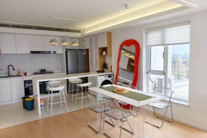  2BR 2baths penthouse nr Hongqiao Rd &Xujiahui CBD