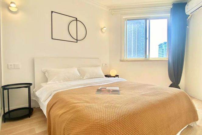 Excellent 2bedrooms elevator apt+oven+dryer@L7/13 Changshou Rd