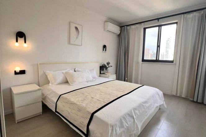 High rise 2bedrooms elevator apt+oven+dryer@L7/13 Changshou Rd