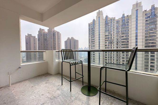 modern big 3brs floor heating open balcony nice view in Xintiandi line 1,10,13,14 